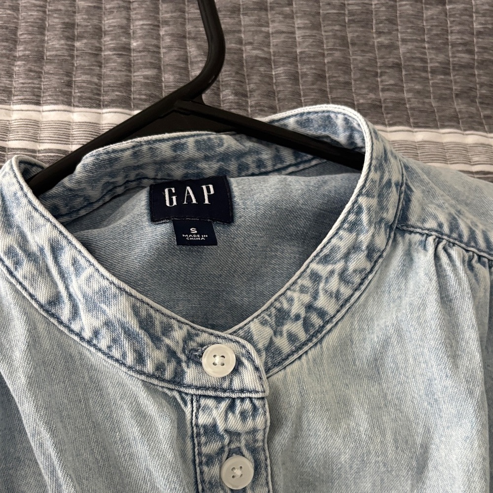 GAP Light Blue Midi Dress - Picture 5 of 5